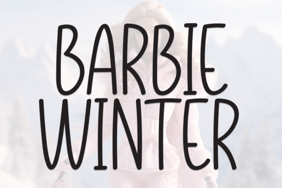 Barbie Winter: A Sweet Script Font