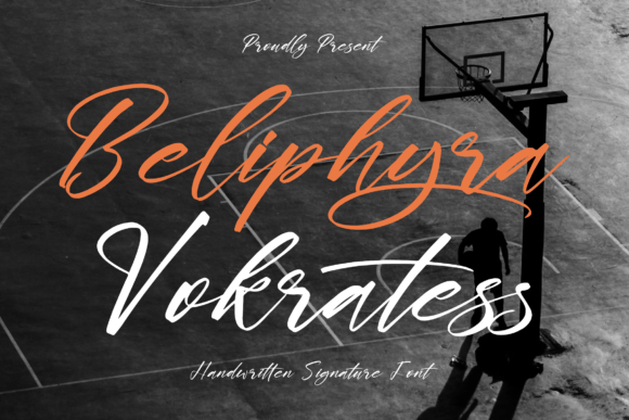 Beliphyra Vokratess: A Handwritten Font for Craft Creators