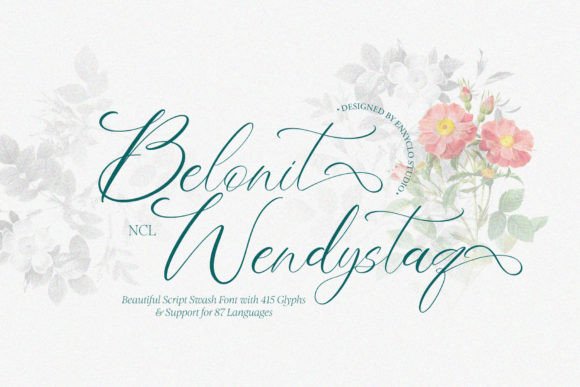 Belonit Wendystaq: A Script Font for Modern Web Design
