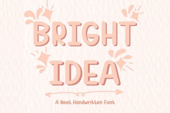 Bright Idea Font: A Playful Typographic Spark