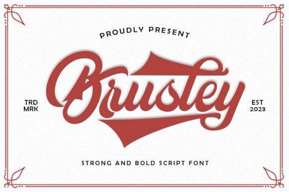 Brusley: A Bold Script for Web Design