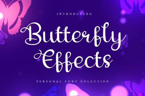 Butterfly Effects Font