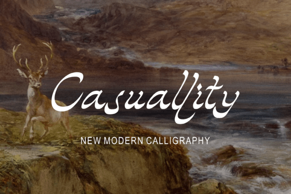Casuallity Font: Elegant Script for Web Design