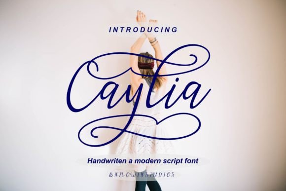 Caylia: A Script Font for Creative Projects