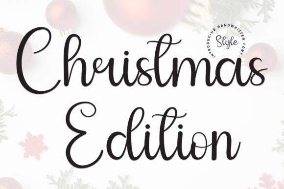 Christmas Edition Font for Creative Projects