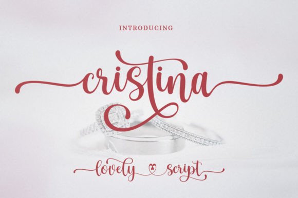 Cristina: A Script Font for Elegant Design
