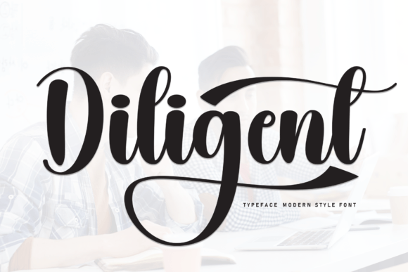Diligent Font: Elegant Script for Business