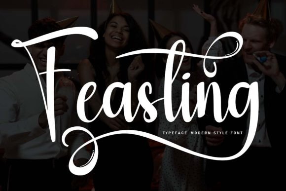Feasting Font: Elegant Script for Business