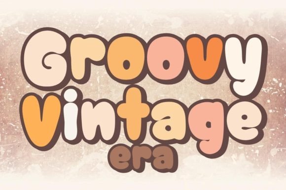 Groovy Vintage Font