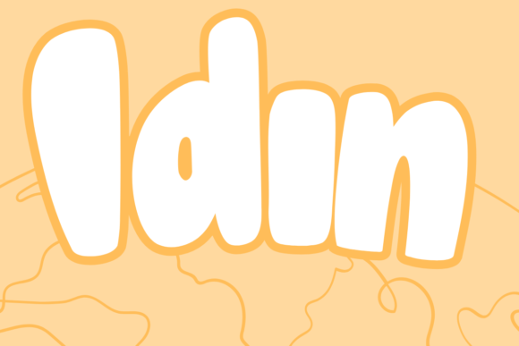 Idin: A Chubby Font for Creative Businesses