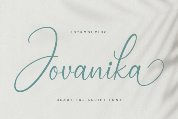 Jovanika: A Script Font for Elegant Design