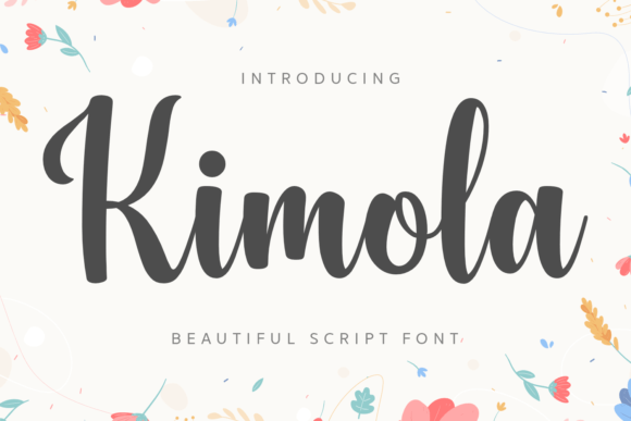 Kimola: A Font for Creative Campaigns