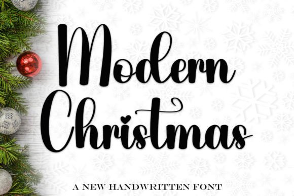 Modern Christmas Font for Bold Branding