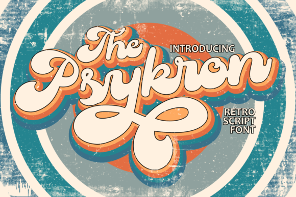 Psykron: A Vintage Script Font for Modern Marketing