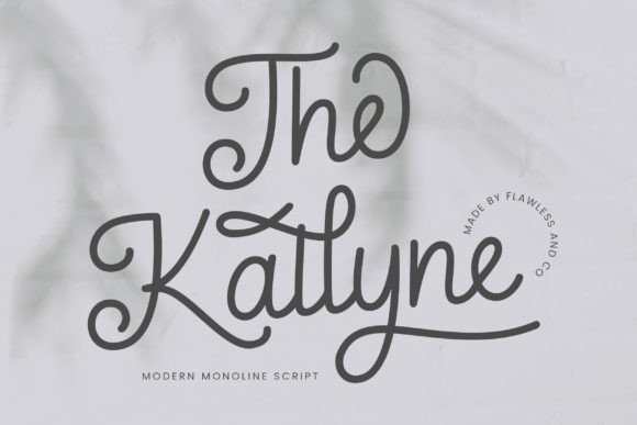 The Kallyne: A Modern Script Font for Creative Projects
