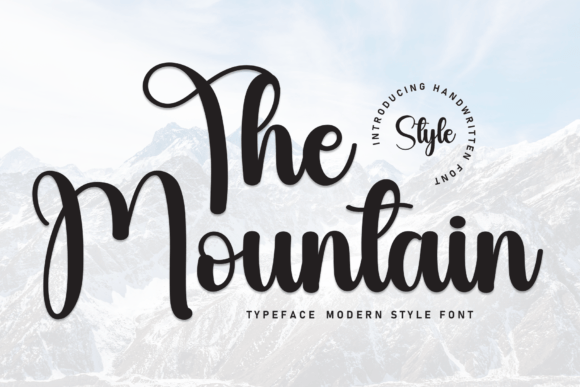 The Mountain: A Font That Makes Your Message Stand Out