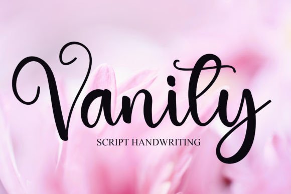 Vanity Font for Business Elegance